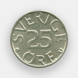 25 эре 1976-1984 Швеция