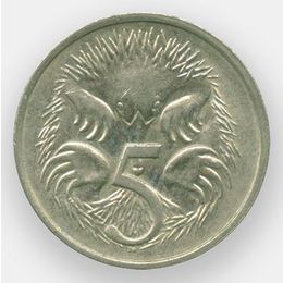 5 центов 1966-1984 Австралия