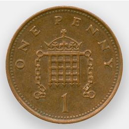1 пенни 1992-1997 Великобритания (Very Fine)