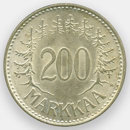 200 марок 1957 Финляндия