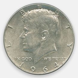 50 центов 1964 США (P)