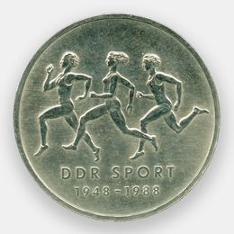 40 лет Союзу физкультуры и спорта 10 марок 1988 ГДР
