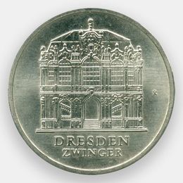 Цвингер 5 марок 1985 ГДР