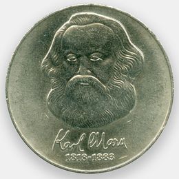 100 лет со дня смерти Карла Маркса 20 марок 1983 ГДР