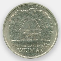 150 лет со дня смерти Иоганна Вольфганга фон Гёте 5 марок 1982 ГДР