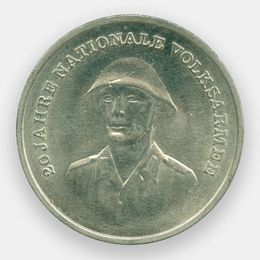 20 лет Национальной Народной Армии 10 марок 1976 ГДР