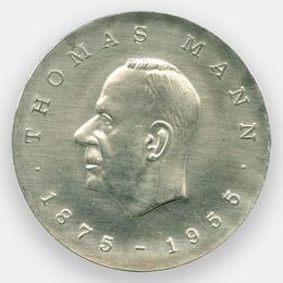 100 лет со дня рождения Томаса Манна 5 марок 1975 ГДР