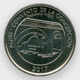 Резервуар монастыря Ла-Консепсьон 1/2 бальбоа 2017 Панама