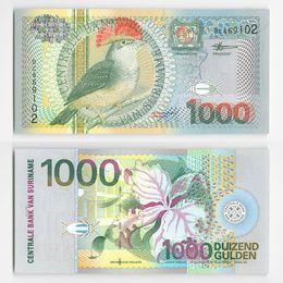 Банкнота 1000 гульденов 2000 Суринам (сост. UNC)