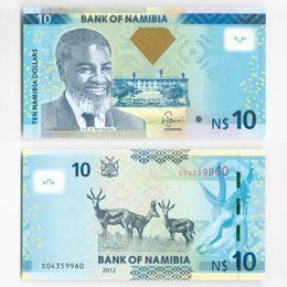 Банкнота 10 долларов 2012 Намибия (сост. UNC)