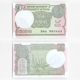 Банкнота 1 рупия 2016 Индия (сост. UNC)