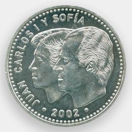 Председательство в Европейском Союзе 12 евро 2002 Испания (Серебро 0,925 18,00 гр)