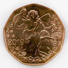 Новый год 5 евро 2019 Австрия