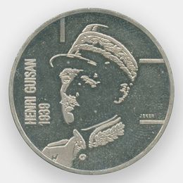 Генерал Генри Гуисан - 1939 мобилизация 5 франков 1989 Швейцария