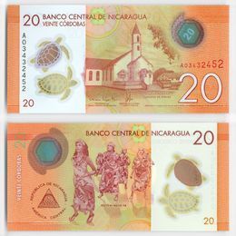 Банкнота 20 кордоб 2022 Никарагуа (сост. UNC)