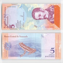 Банкнота 5 боливар 2018 Венесуэла (сост. UNC)