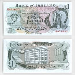 Банкнота 1 фунт 1980 Северная Ирландия (сост. UNC)