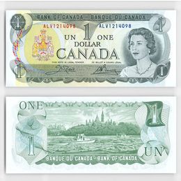 Банкнота 1 доллар 1973 Канада (сост. UNC)