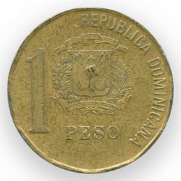 1 песо 1992-2008 Доминиканская республика (сост. Very Fine - XFine)