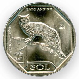 Андская кошка 1 соль 2019 Перу (сост. UNC)