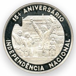 15 лет независимости 1000 добр 1990 Сан-Томе и Принсипи