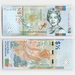 Банкнота 50 центов 2019 Багамы (UNC)