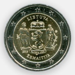 Жемайтия 2 евро 2019 Литва