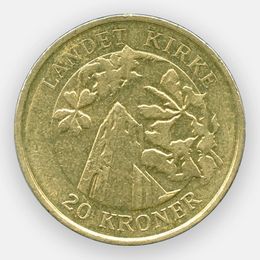 Церковь Ландет 20 крон 2005 Дания