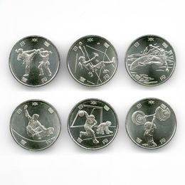 Олимпиада (6 монет) 100 йен 2019 Япония