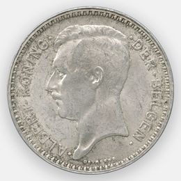 20 франков 1934 Бельгия (Серебро 0,680 11,00 гр)