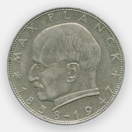 Макс Планк 2 марки 1957-1971 Германия (сост. Very Fine)