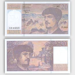 Банкнота 20 франков 1997 Франция сост. XFine