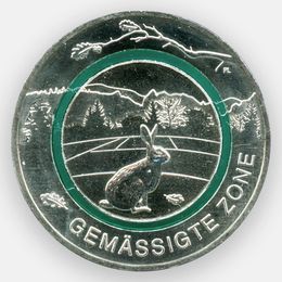 Умеренная зона 5 евро 2019 Германия (G)