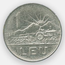 1 лей 1966 Румыния (сост. Very Fine)