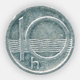 10 геллеров 1993-2003 Чехия (сост.  Very Fine)