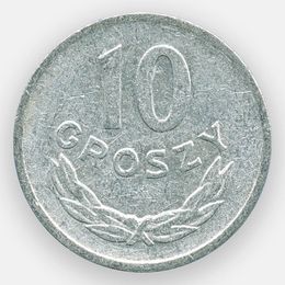 10 грошей 1961-1985 Польша (сост. Very Fine)