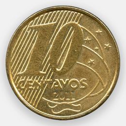 10 сентаво 1998-2019 Бразилия (сост. XFine)