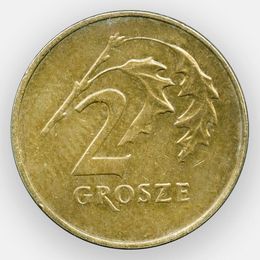 2 гроши 1990-2014 Польша (сост. Very Fine)