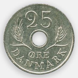 25 эре 1966-1972 Дания (сост. XFine)