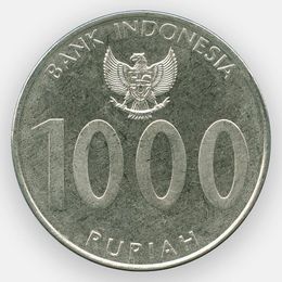 1000 рупий 2010 Индонезия (XFine)