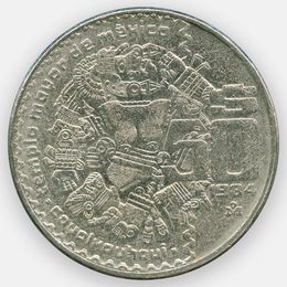 50 песо 1982-1984 Мексика (сост. Very Fine)