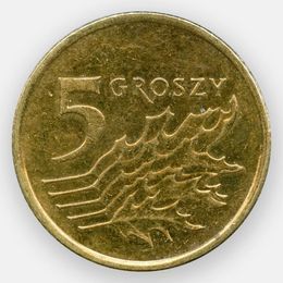 5 грошей 1990-2014 Польша (Very Fine)