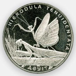 Богомол 50 тенге 2012 Казахстан (сост. UNC)