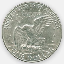 Эйзенхауэр D 1 доллар 1977 США