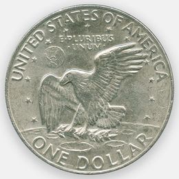 Эйзенхауэр P 1 доллар 1977 США