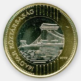 200 форинтов 2009 Венгрия (сост. UNC)