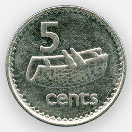 5 центов 1990-2006 Фиджи (сост. Very Fine)