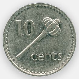 10 центов 1990-2006 Фиджи (сост. Very Fine)
