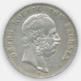 5 марок 1903 Германия (Саксония)
