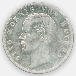 5 марок 1908 Германия (Бавария)
